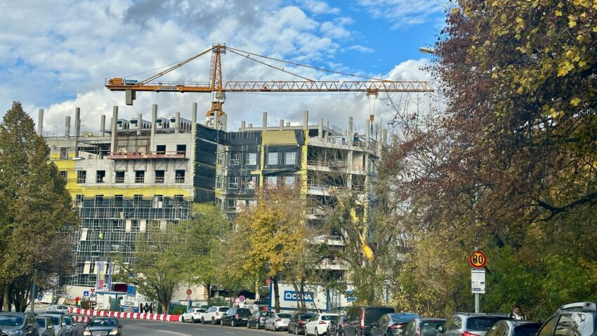 Noul Institut de Boli Cardiovasculare din Târgu Mureș se apropie de finalizare