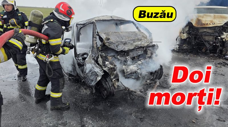 Dublu accident mortal pe E85 între Mihăilești și Limpeziș