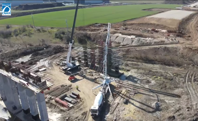 Progres pe Autostrada de Centură București Nord, cu 40% din lucrări finalizate