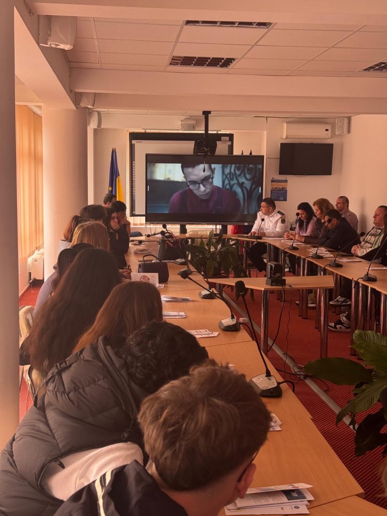 Activitate informativă pentru prevenirea consumului de droguri la Târgu Jiu