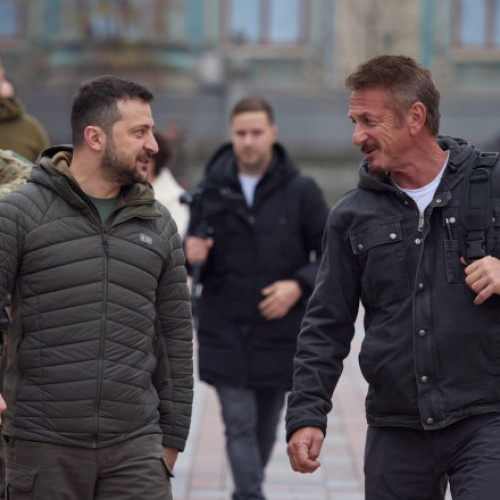 Sean Penn își reiterează sprijinul pentru Ucraina după câștigarea unui Oscar
