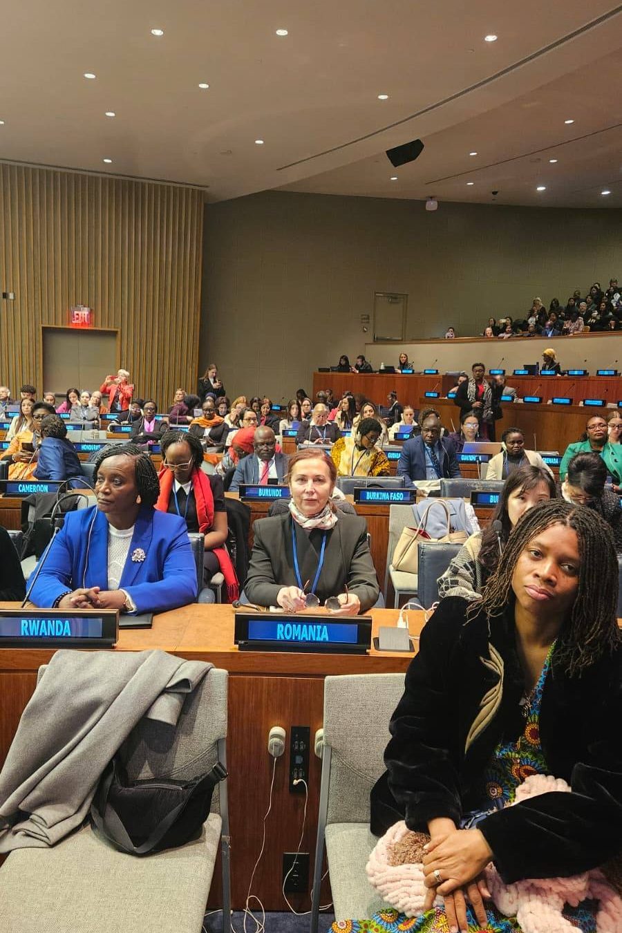 Carmen Holban, prezentă la sesiunea ONU pentru drepturile femeilor