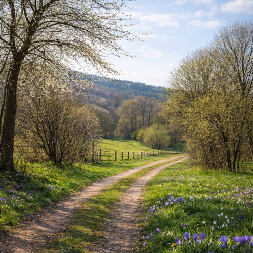 Primăvara aduce vreme însorită și temperaturi blânde în Dâmbovița