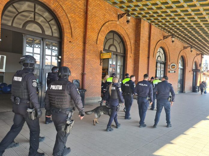 Razii ample la Gara Burdujeni: Poliția combate faptele antisociale