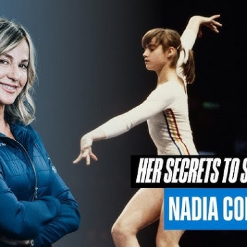 Nadia Comăneci sărbătorește 50 de ani de la triunghiul de la Montréal la Bruxelles