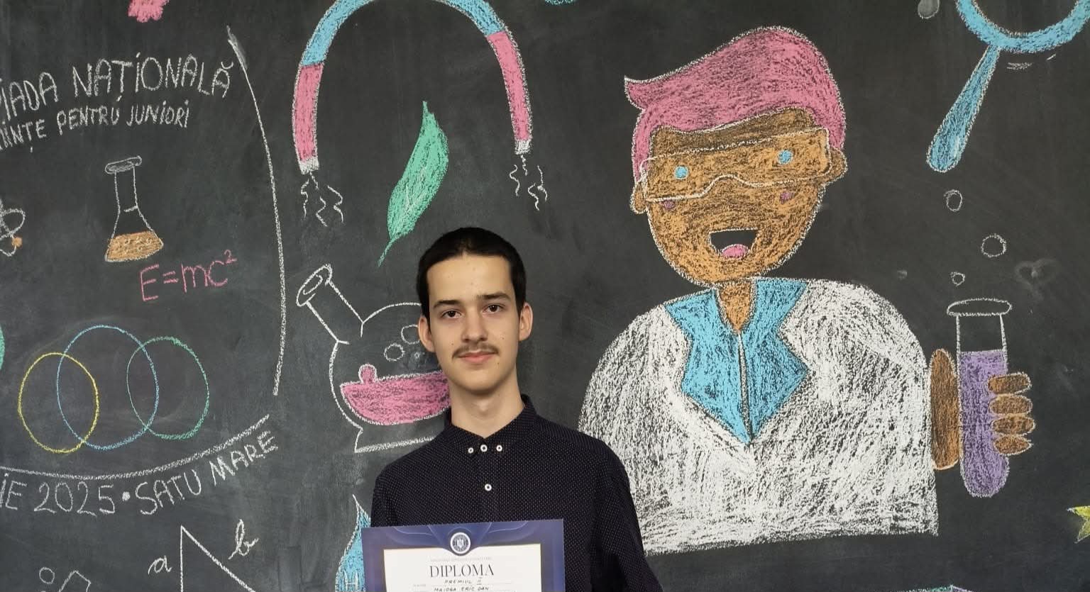 Performanță notabilă pentru elevul Eric Maioga din Târgu Jiu