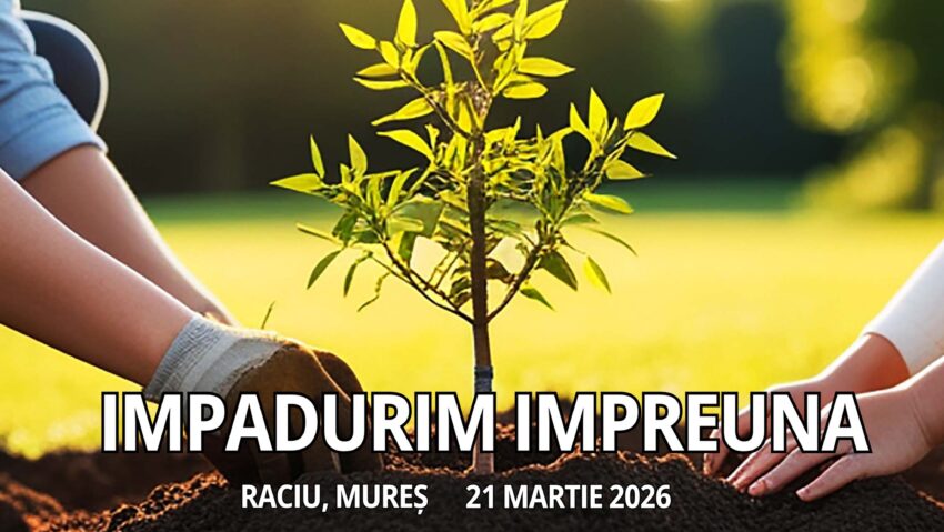 Împădurim Împreună: Evenimentul de plantare din Râciu, pe 21 martie 2025