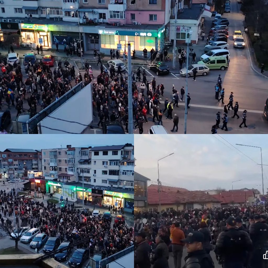 Protest emoționant la Târgu Jiu: minerii aleg marșul disperării
