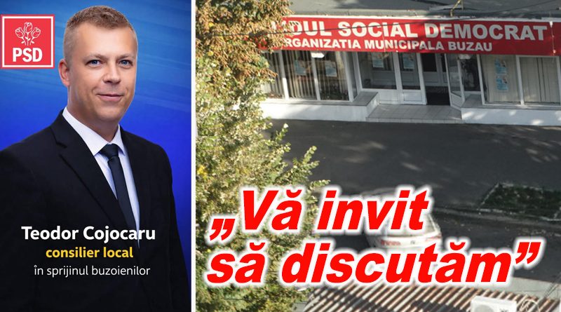 Consilier local din Buzău oferă audiențe cetățenilor