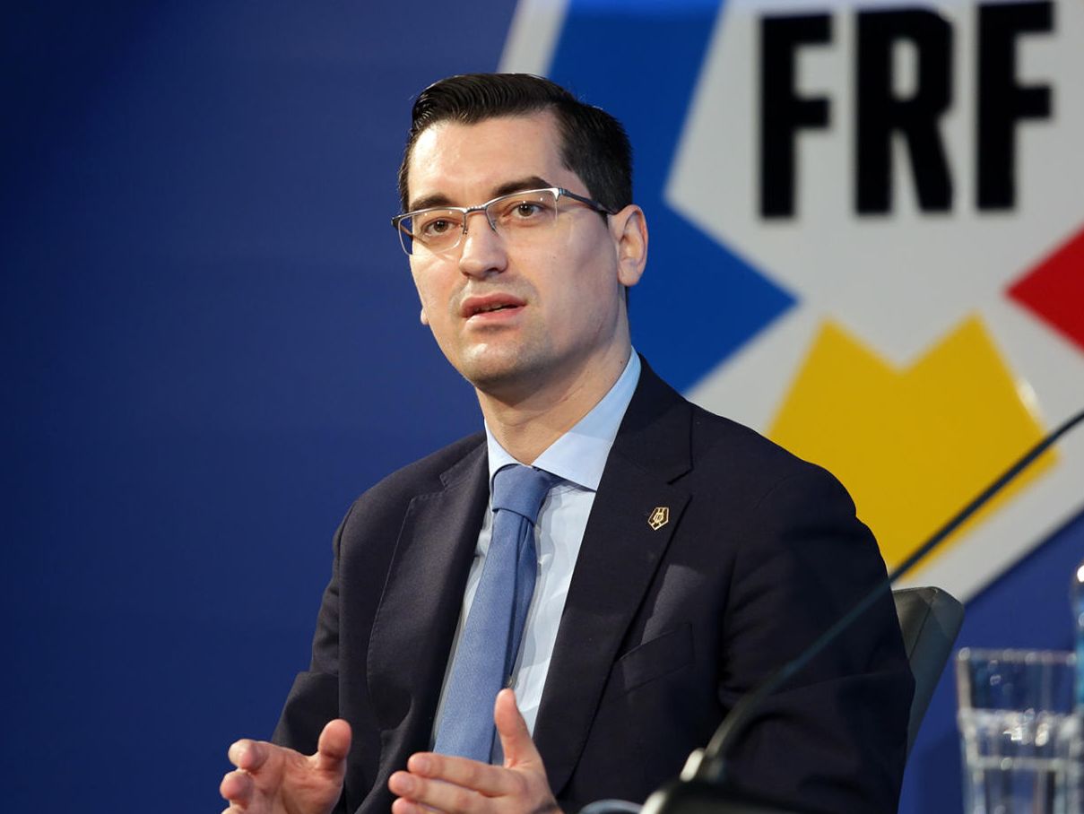 Răzvan Burleanu anunță candidatura pentru un nou mandat la FRF