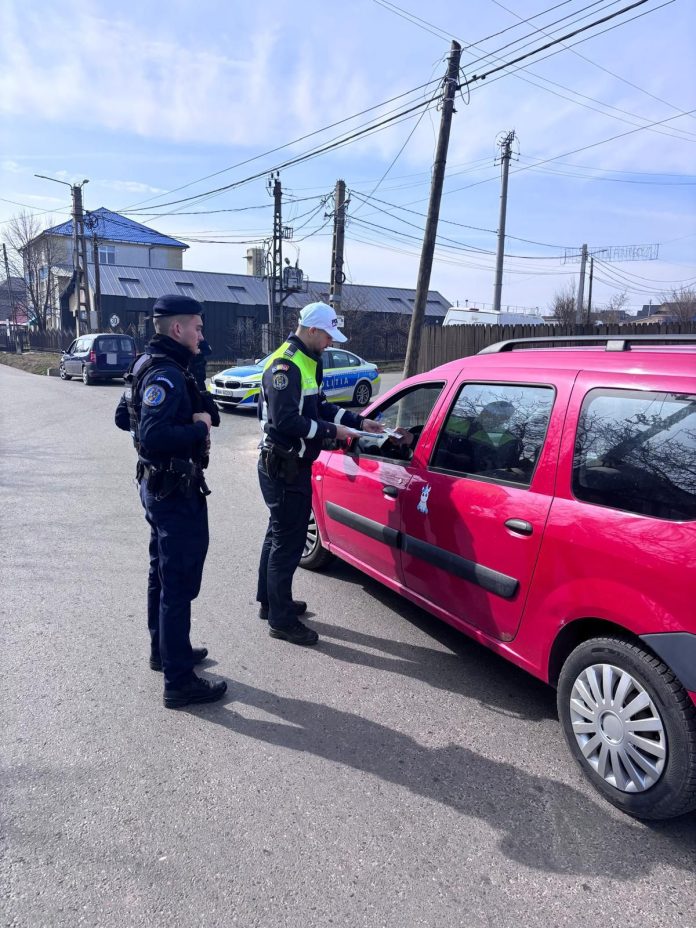 Acțiune de amploare a poliției și jandarmeriei în Slobozia Bradului