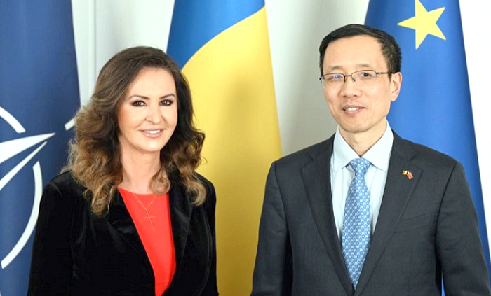 Natalia Intotero discută cu ambasadorul chinez despre cooperarea bilaterală
