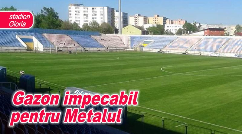 Metalul se pregătește pentru meciul de pe stadionul Gloria