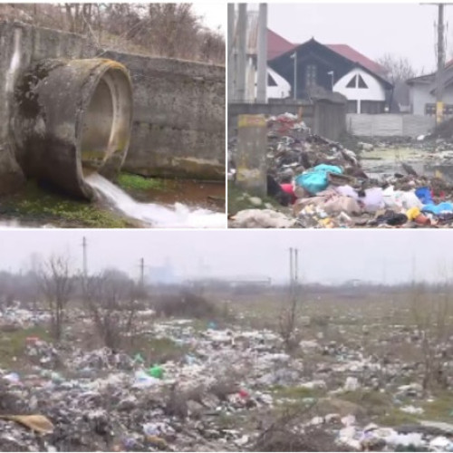 Pericol ecologic pe Jiu din cauza gunoaielor adunate