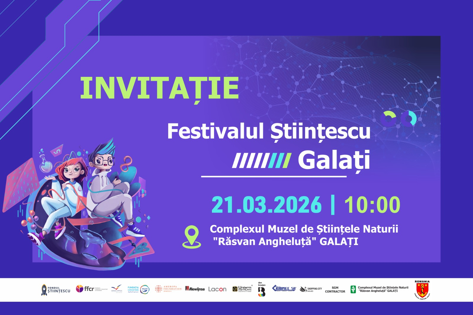 Festivalul Științescu transformă știința în experiențe interactive pe 21 martie
