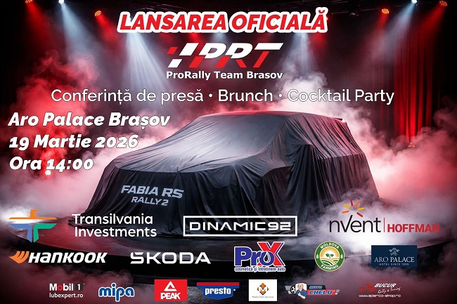 Brașovul debutează în Campionatul European de Raliuri cu ProRally Team