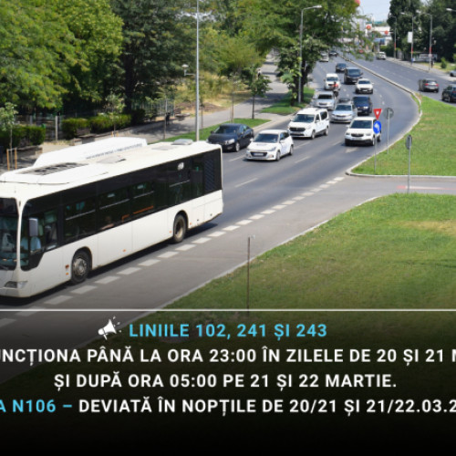 Modificări în circulația autobuzelor din București pe fondul lucrărilor