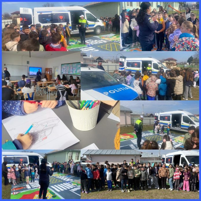 Laboratorul mobil de Educație Rutieră a oferit o sesiune de antrenament specială