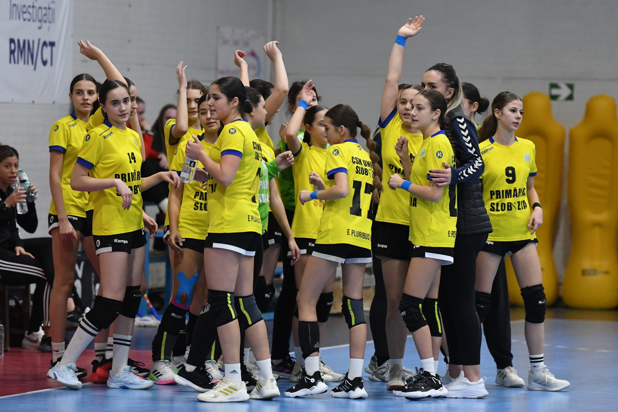 Echipa de junioare 3 a CSM UNIREA Slobozia s-a calificat în faza următoare