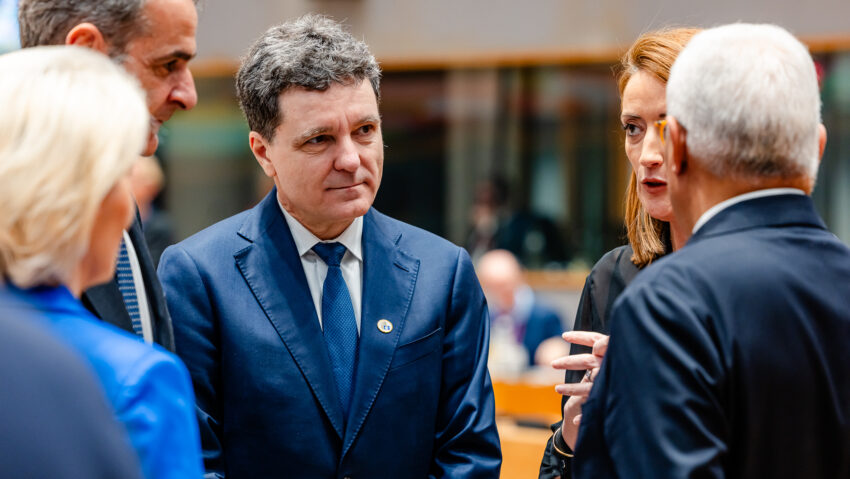 Nicuşor Dan participă la summitul liderilor europeni de la Bruxelles