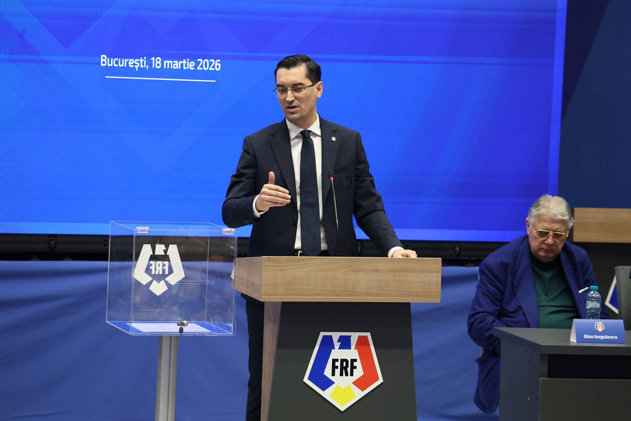 Răzvan Burleanu reconfirmat președinte al FRF pentru un nou mandat