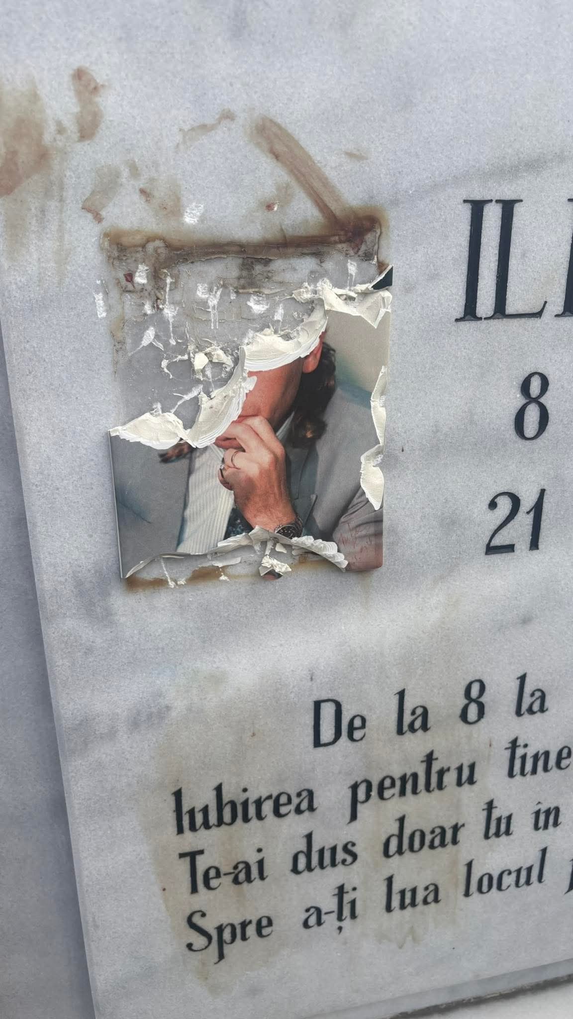 Un incident șocant la mormântul lui Ilie Balaci în Craiova