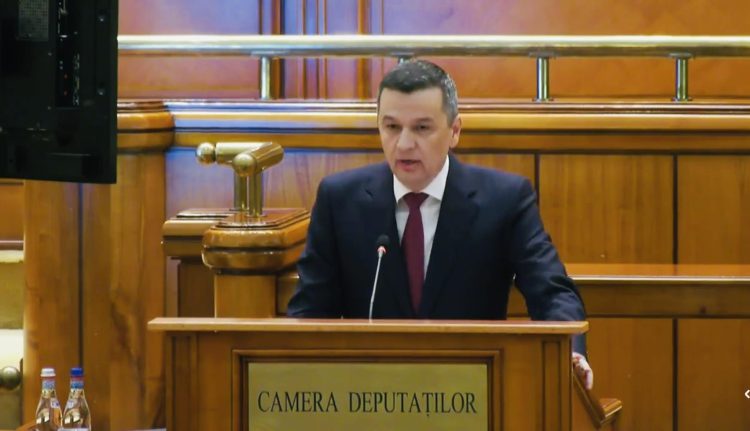 Reacții dure după discursul lui Sorin Grindeanu în Parlament