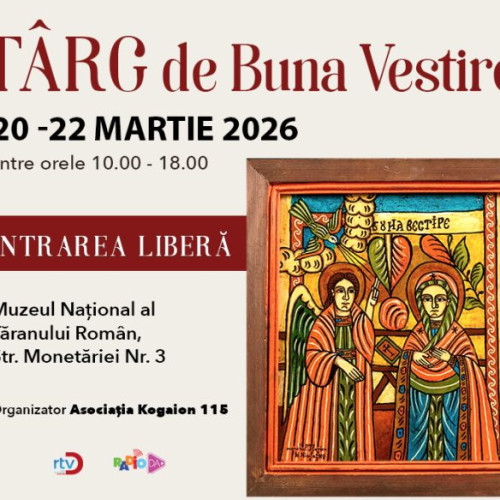 Târgul de Buna Vestire aduce meșteșuguri tradiționale în București