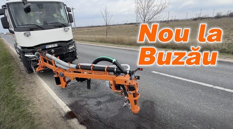 DRDP Buzău achiziționează un camion Renault pentru întreținerea drumurilor