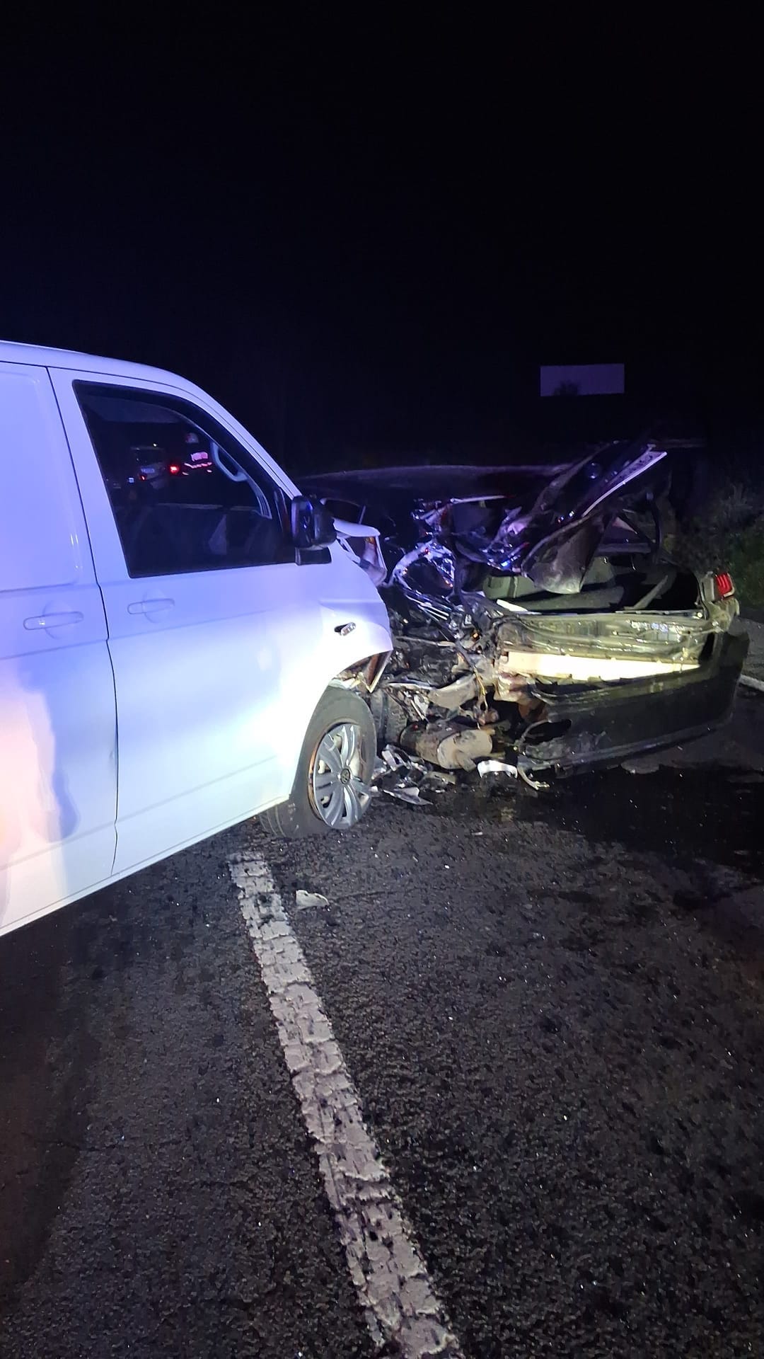 Accident rutier pe DN5, un bărbat transportat la spital