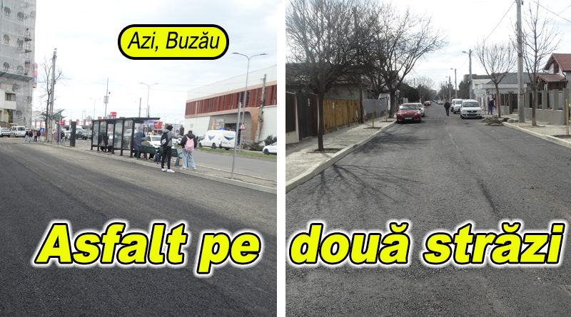 Se asfaltează străzile din oraș, primele lucrări încep pe Frăsinet