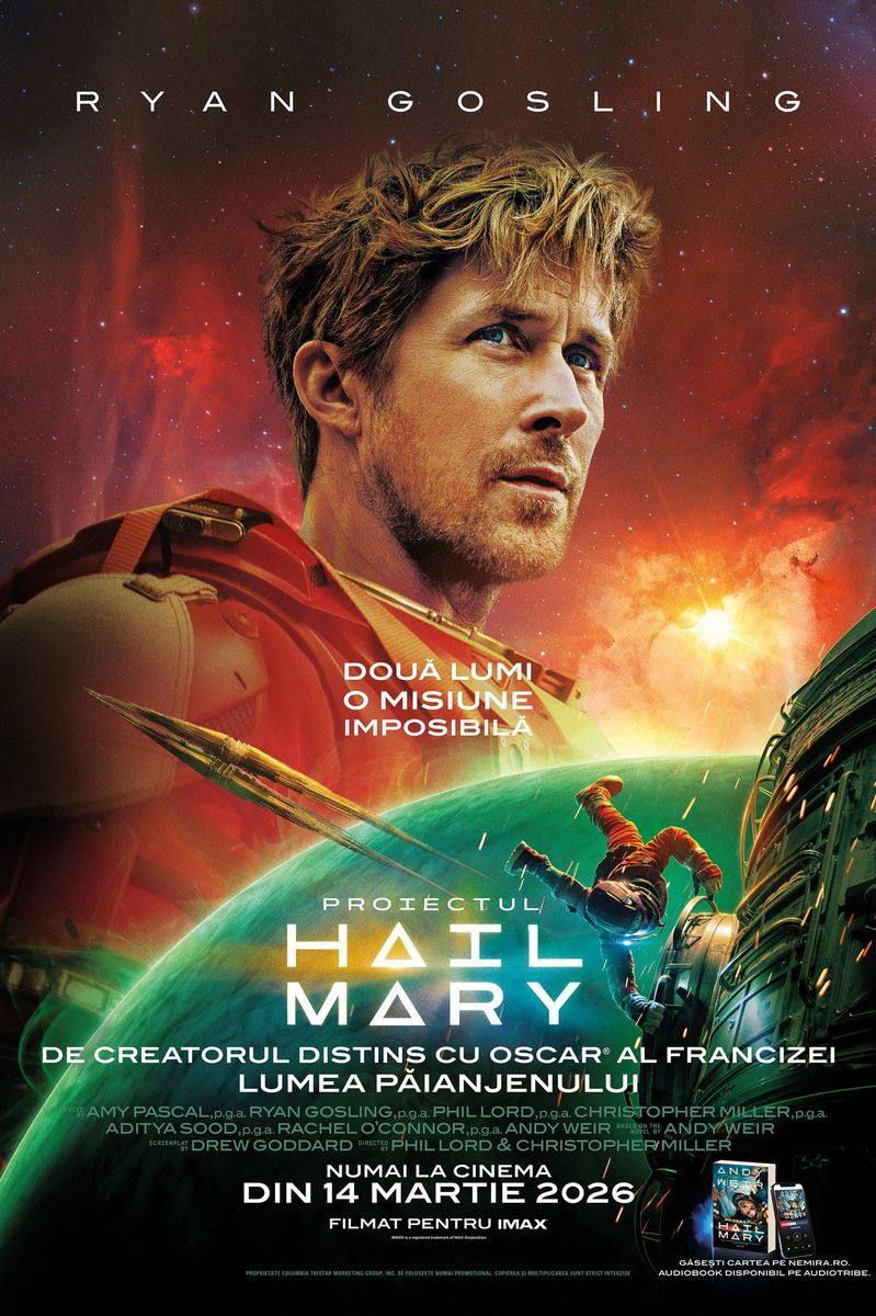 Cinema Independența din Târgoviște lansează filmul „Project Hail Mary”