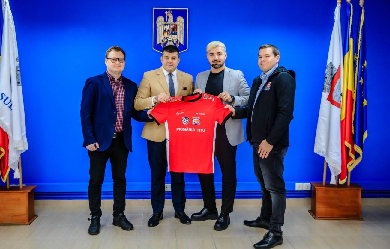 Titu lansează un proiect pentru dezvoltarea academiei de fotbal pentru copii