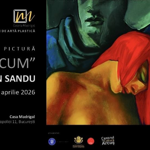 Expoziția „Acum” a artistului Matei-Șerban Sandu se deschide la Galeria Madrigal