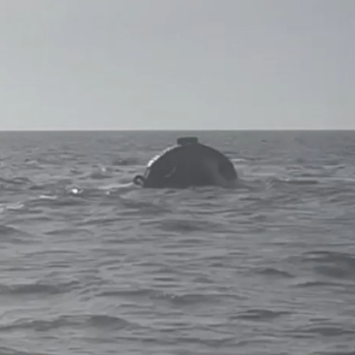 Imagini șocante surprind scufundarea remorcherului „Astana” în Marea Neagră