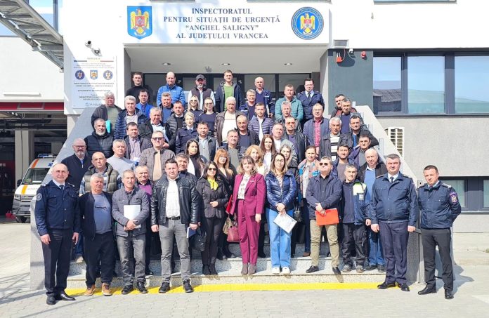 Întâlnire importantă a șefilor serviciilor de urgență din Vrancea