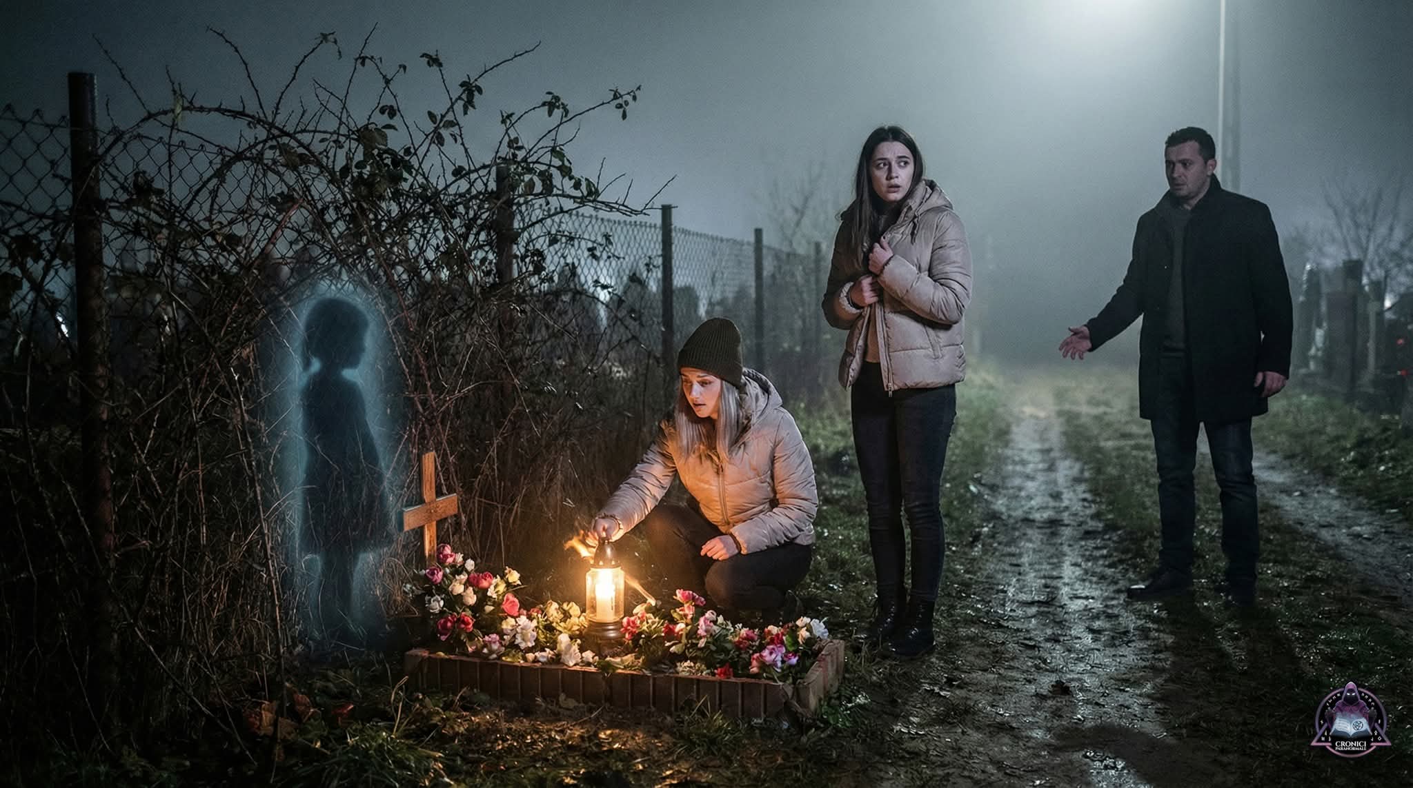 O experiență înfricoșătoare la cimitir, relatată de un tânăr din Gorj