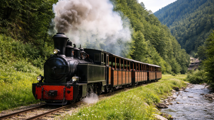 Mocănița din Vâlcea ar putea fi revitalizată printr-un nou proiect turistic