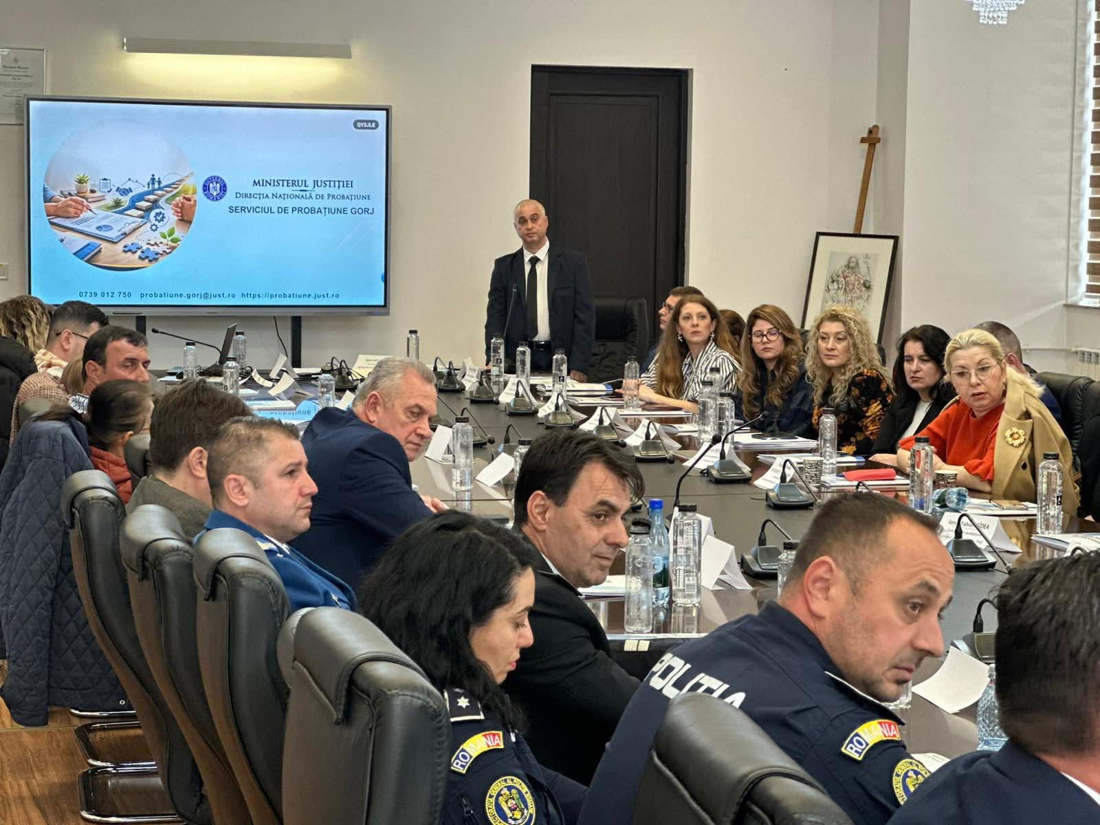 Raportul Serviciului de Probațiune Gorj 2025 prezentat în Târgu Jiu