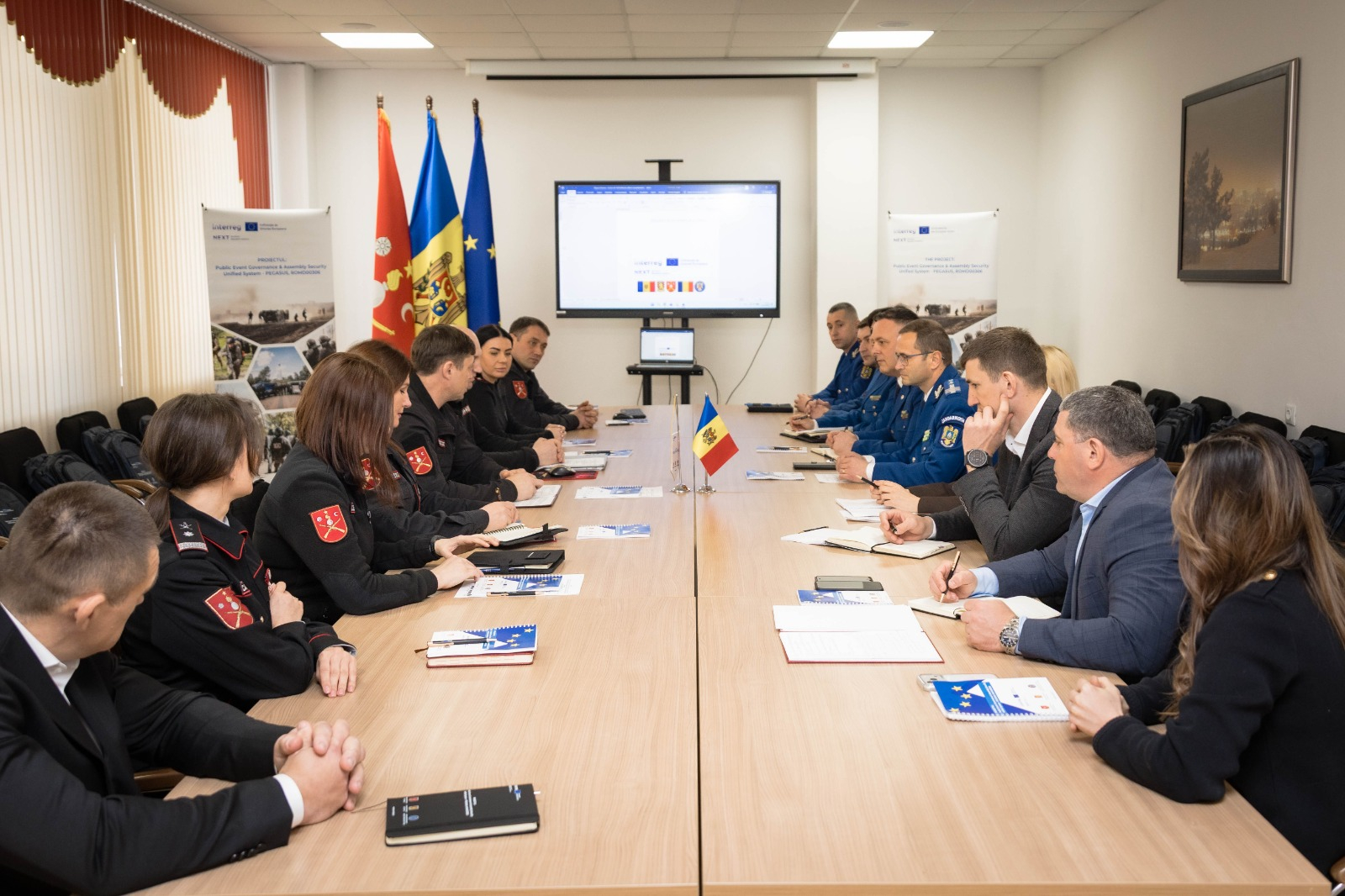 Atelier de lucru pe securitate organizat în Moldova în cadrul proiectului „Pegasus”