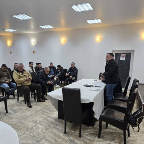 Întâlnire cu cetățenii la Primăria Vulcana Pandele pentru dezvoltare comunală