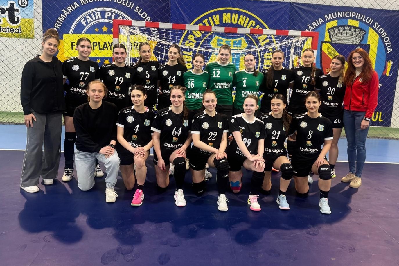 Echipa de Junioare 1 a CSM UNIREA Slobozia se califică în Semifinale