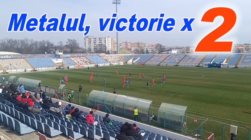 Metalul Buzău triumfă pe terenul Gloriei și confirmă statutul de echipă reprezentativă