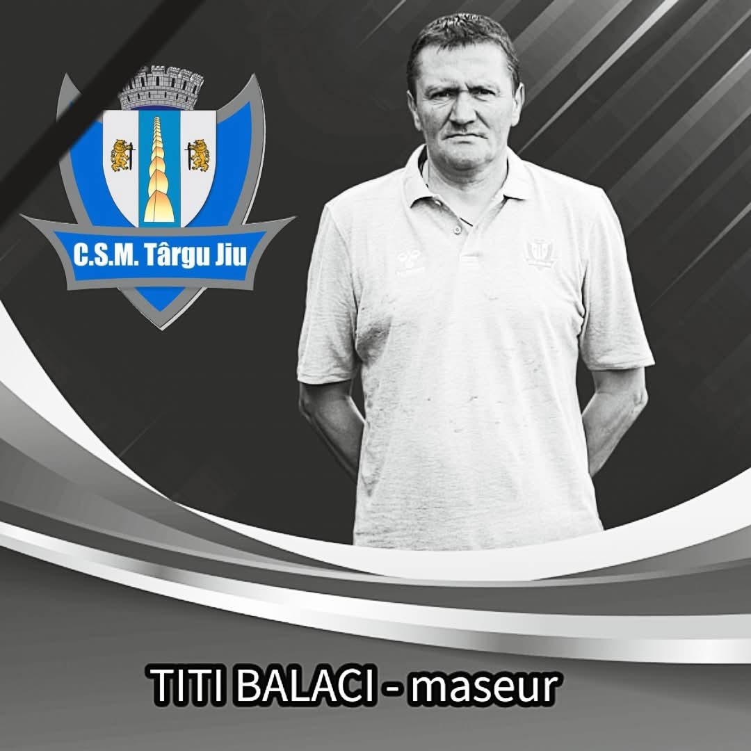 Comunitatea fotbalistică din Gorj, în doliu după moartea lui Titi Balaci