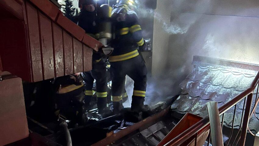 Incendiu la un restaurant din Mureș, fără victime