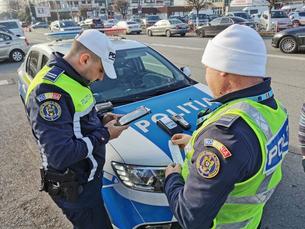 Acțiune de amploare a poliției rutiere din Gorj pentru combaterea vitezei