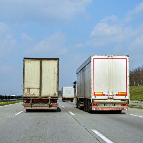 Nouă migranți egipteni, inclusiv opt copii, descoperiți în camion pe A1