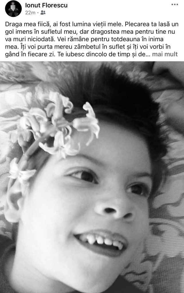 Tragicul deces al tinerei Sara Maria din Târgu Jiu îndurerează comunitatea