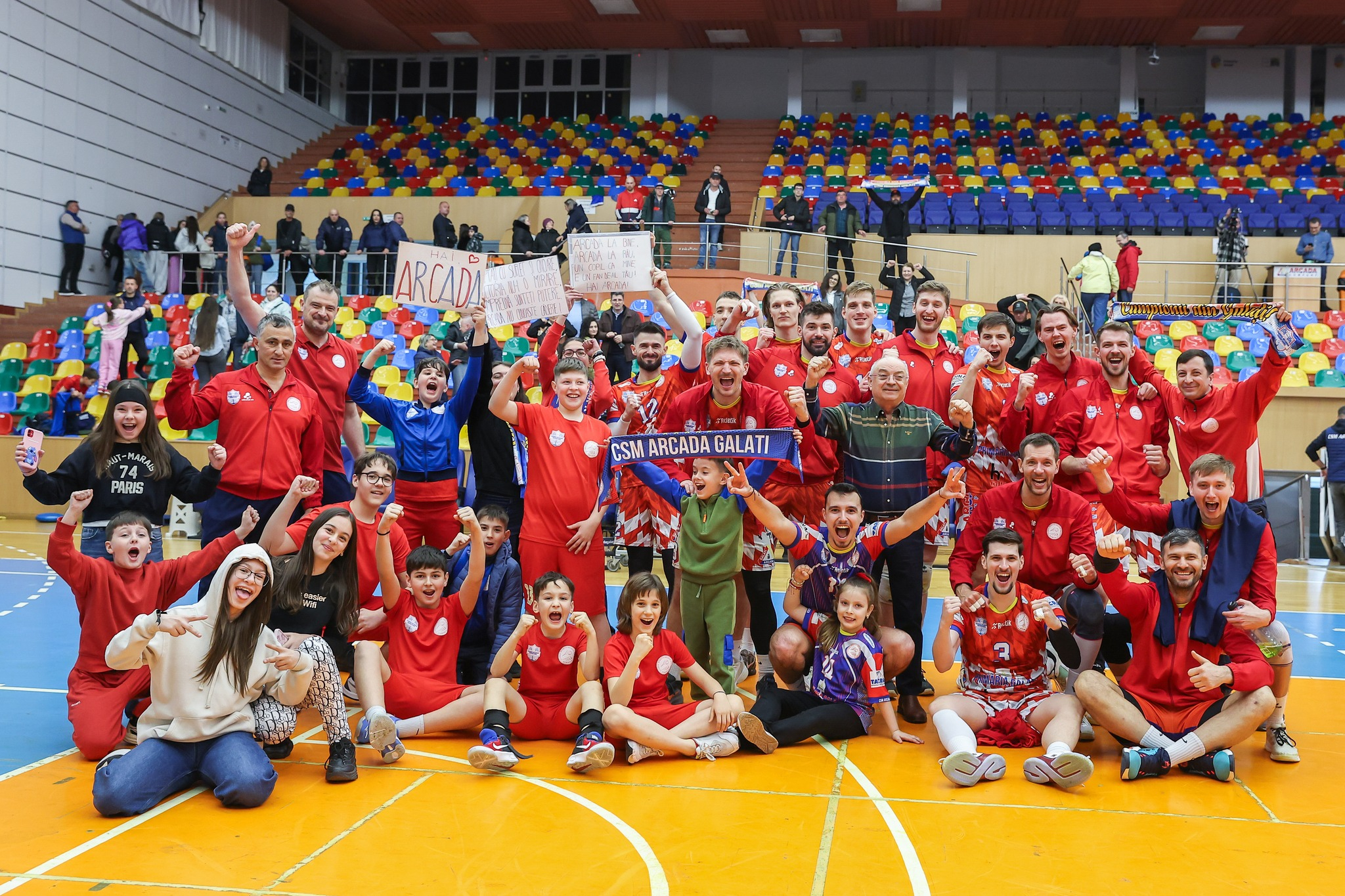 CSM Arcada Galați încheie sezonul regulat cu victorie autoritară