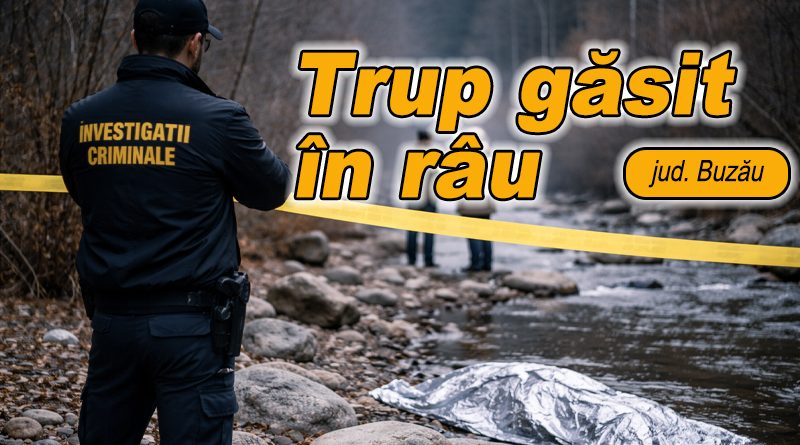 Cadavru descoperit în râul Bâsca, identificat ca fiind o femeie dispărută